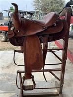 SLB- Brown Western Saddle