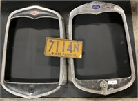1930 & 31 Ford Model A Grills, 1930 PA License