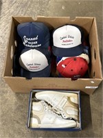 SnapBack Hats & Kangaroo Sneakers.
