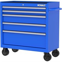 Kobalt 36-in W X 37.8-in H 5-drawer Steel Rolling