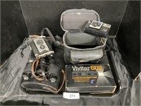 Vintage Photography Equipment, Binoculars.