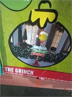 Grinch Christmas  Lamp Post