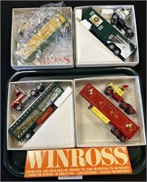 5 Winross Trucks.