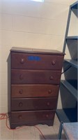 Wood dresser 27.25”x13.5”x 46”H