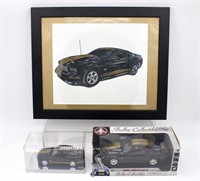 2006 Shelby GT-H Original Art and Die Cast Car