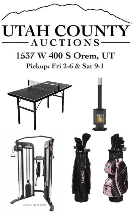 Utah County Auctions 02/16 - 02/23