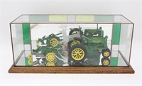 John Deere Model A 1:16 Model Tractor Display