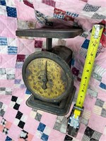 Antique set of counter scales