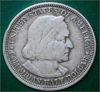 1893 Columbian Half Dollar Silver Content