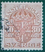 1910 Sweden Scott# SE053