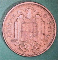 1944 Spanish Coin
