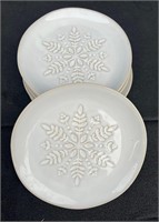 LOT, (10) THRESHOLD STONEWARE SET OF DESERT PLATES