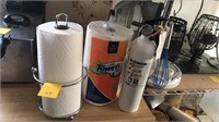 KIDDE Fire Extinguisher, paper towel holder