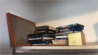 DVD + frames Shelf Lot