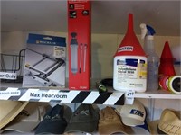 Fluid Extrator &assortment of items