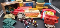 Vintage Toy Lot Fisher-Price - TOMY
