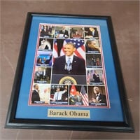 Barack Obama Framed Display 44th President of USA