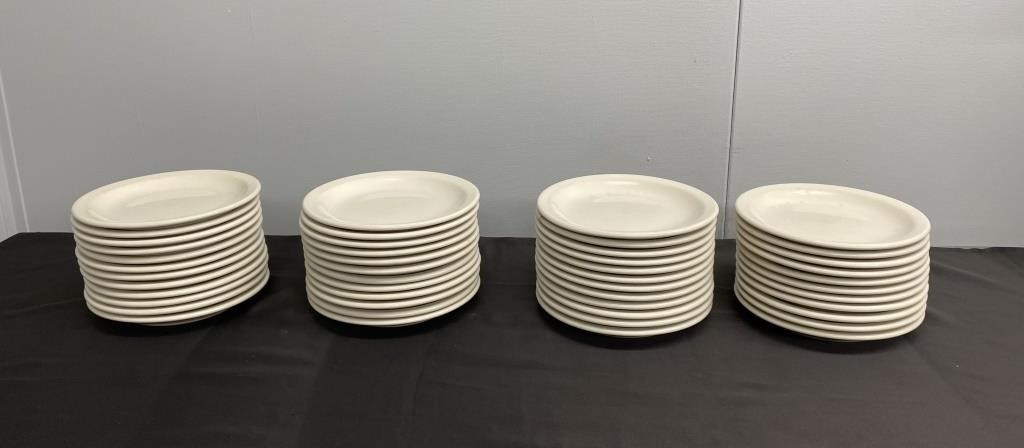 LOT - (48) Salad plates. 8.5in diameter.