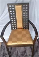 Shelby Williams Unique Very Solid Arm Chair