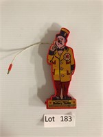 Vintage 1974 W.C. Fields Red Nose Battery Tester