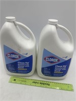 NEW Lot of 2- Clorox Cleaner Bleach 1Gal