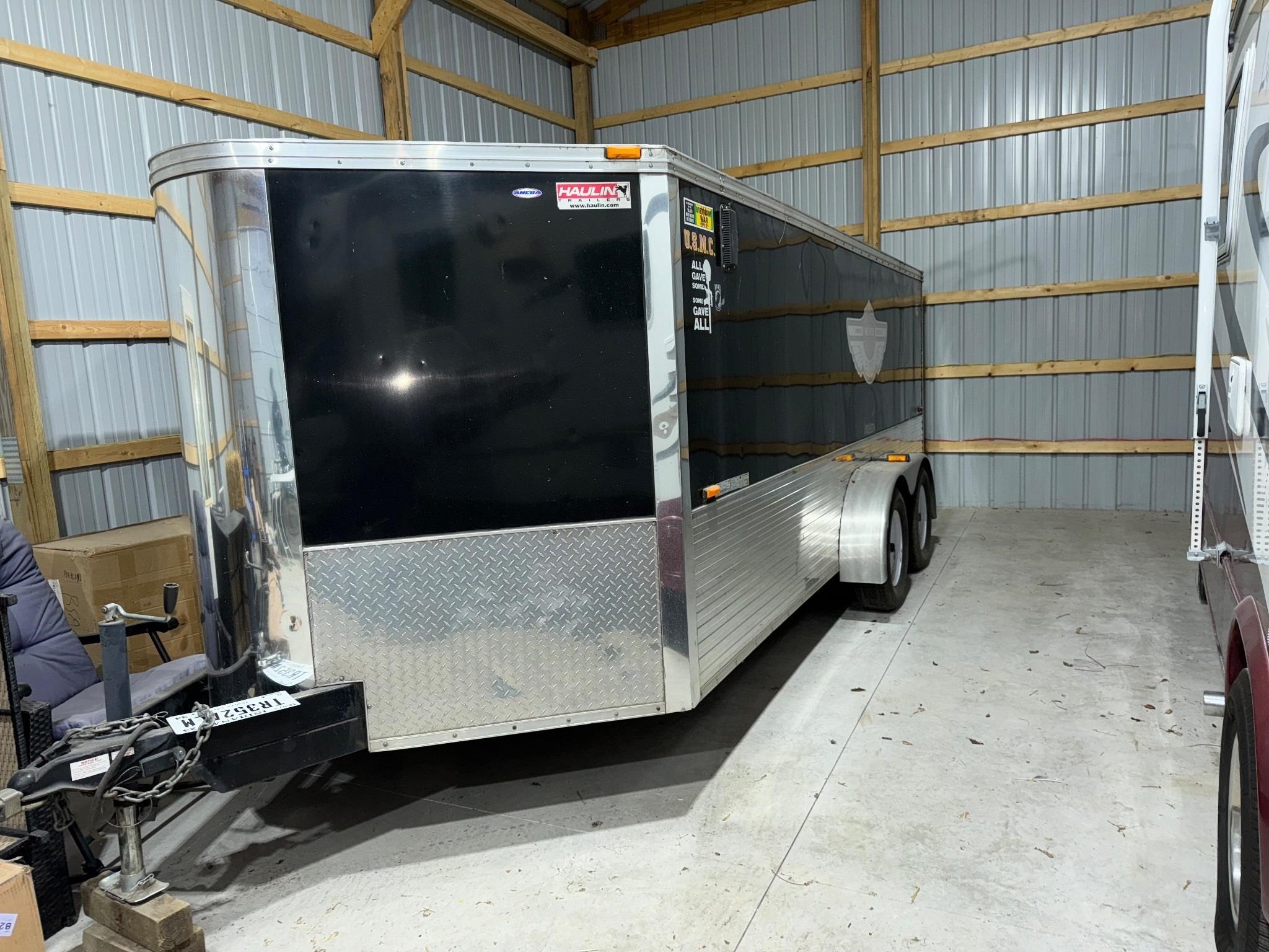 21 foot enclosed trailer