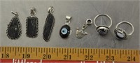 .925 stamped silver jewellery, see pics