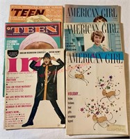 1960’s American Girl and Teen Magazines (hallway)