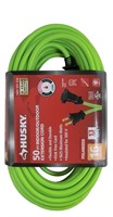 Husky 50 ft.  Extension Cord, Green