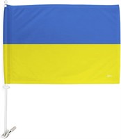 Bandera de Ucrania Para Carros Ukrainian Car Flag