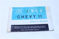 Vintage 1964 Chevy II Car Manual