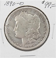 1890-O Morgan Silver Dollar Coin