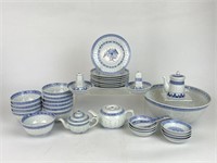 Selection Blue and White Dinnerware