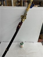 Chinese vintage Stainless sword with decorative