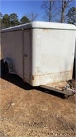 6x16 Dual Axle Enclosed Trailer Contents Not