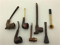 Hand Carved/ Figural Estate Pipes and More