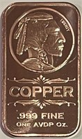 Copper Oz. Art Bar