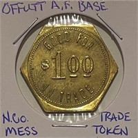 Offutt A.F. Base Dollar Trade Token Variety 2