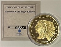 Replica 1929 1/2 Eagle