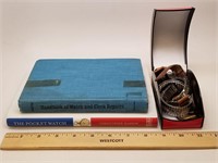 Assorted Watch Bands and Repair Books