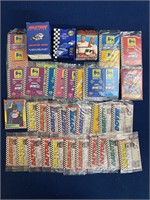 Misc NASCAR racing card lot most are sealed