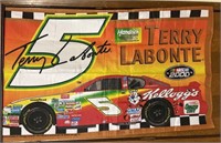 Terry Labonte #5 Flag/Banner 34 3/4”x 60 1/4”