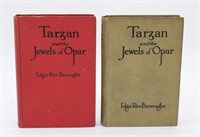 (2) Burroughs Tarzan Jewels of Opar First Editions