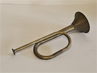 VTG BRASS BUGLE WALL ORNAMENT-13 INCHES LONG