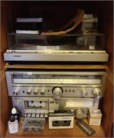 Sony Turn Table & Tape Deck