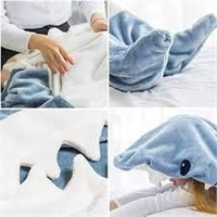 $44  Himiway Shark Blanket Super Soft Cozy Flannel