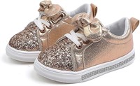 $15  Cozystep Toddler Glitter Sneakers 13 Kid Gold
