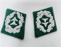 MATCHED LUFTWAFFE COLLAR TAB PAIR