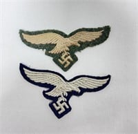 TWO LUFTWAFFE BREAST EAGLES