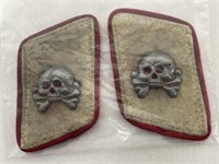 MATCHED LUFTWAFFE COLLAR TAB PAIR